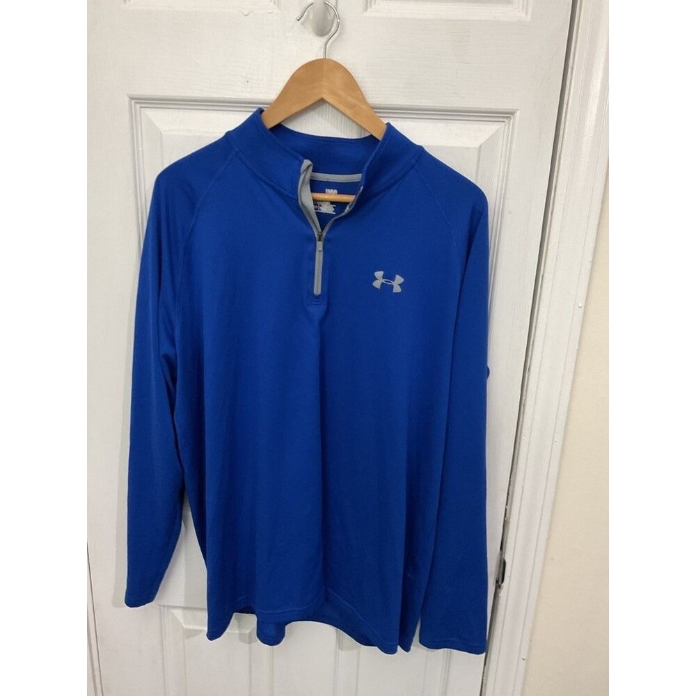 Under Armour HeatGear Blue Long Sleeve Shirt